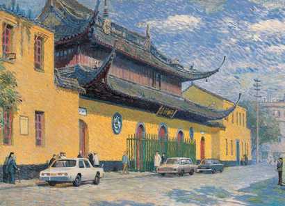 万福堂 玉佛寺门前